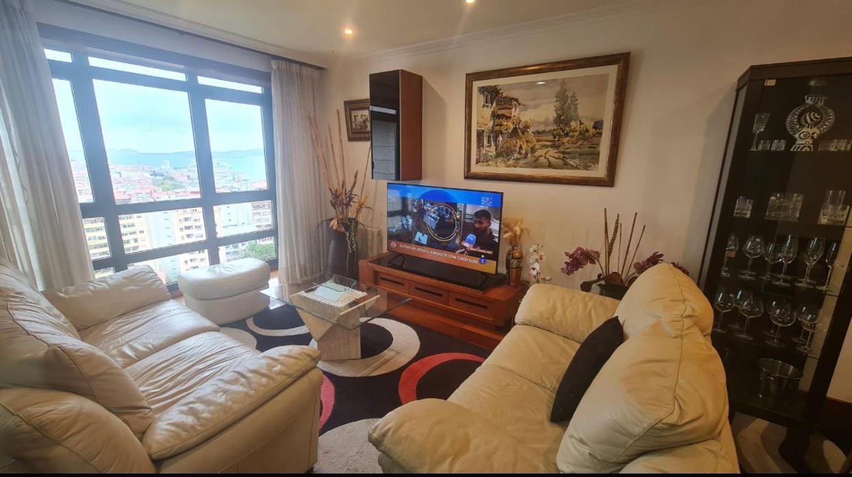 Fabuloso Apartamento Con Vistas A La Ria De Vigo Ngoại thất bức ảnh